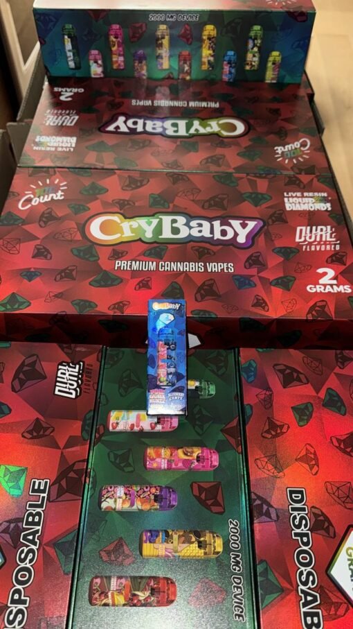 CRYBABY DISPOSABLE DUAL 2GRAMS LIVE RESIN